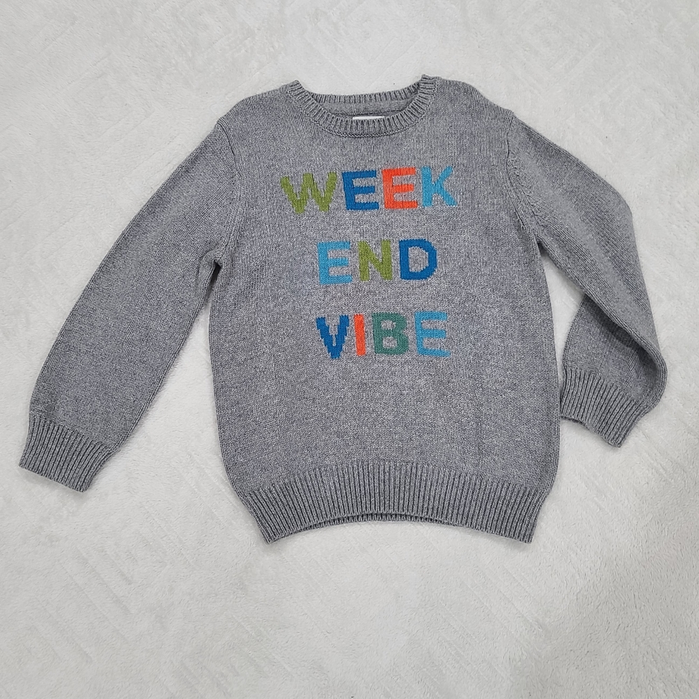 ⭐️HP⭐️ NWOT Gymboree Weekend Vibe Little Boys Sweater, Size XS 4
